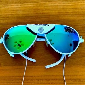ALPINA SUNGLASSES Made in West Germany 1980s Mod ICE